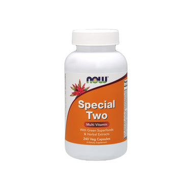 Now special vegan and vegetarian Special Two Multivitamin 240 vege capsules - 60 capsules by Now Foods.